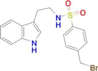 ((4-(Bromomethyl)phenyl)sulfonyl)(2-indol-3-ylethyl)amine