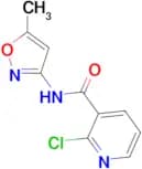 (2-Chloro-(3-pyridyl))-N-(5-methylisoxazol-3-yl)formamide
