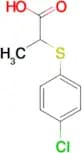 2-(4-Chlorophenylthio)propanoic acid