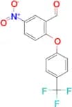 5-Nitro-2-[4-(trifluoromethyl)phenoxy]benzaldehyde