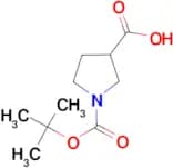 1-Boc-pyrrolidine-3-carboxylic acid