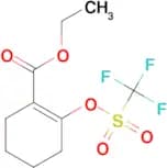 Ethyl 2-(trifluoromethylsulfonyloxy)-1-cyclohexene-1-carboxylate
