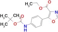 Ethyl 5-[(4′-N-Boc-amino)phenyl]-1,3-oxazole-4-carboxylate