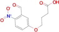 4-(3-Formyl-4-nitro-phenoxy)-butyric acid