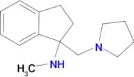 Methyl-(1-pyrrolidin-1-ylmethyl-indan-1-yl)-amine
