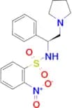 (S)-2-Nitro-N-(1-phenyl-2-pyrrolidin-1-yl-ethyl)-benzenesulfonamide