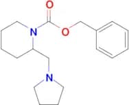2-Pyrrolidin-1-ylmethyl-piperidine-1-carboxylic acid benzyl ester