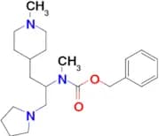 1-Pyrrolidin-2-(N-Cbz-N-methyl)amino-3-(4′-N-methyl)piperidine-propane