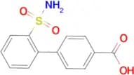 2′-Sulfamoyl-biphenyl-4-carboxylic acid