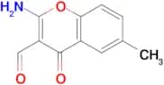 2-Amino-3-formyl-6-methylchromone