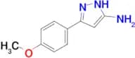 3-Amino-5-(4-methoxyphenyl)pyrazole