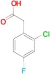 2-Chloro-4-fluorophenylacetic acid