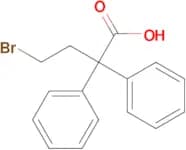 4-Bromo-2,2-diphenylbutyric acid