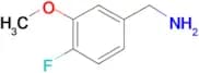 4-Fluoro-3-methoxybenzylamine