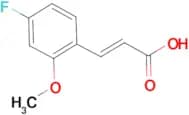 4-Fluoro-2-methoxycinnamic acid