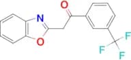 2-(1,3-Benzoxazol-2-yl)-1-[3-(trifluoromethyl)phenyl]ethanone