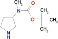 3-(N-tert-Butoxycarbonyl-N-methylamino)pyrrolidine