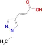(E)-3-(1-Ethyl-1H-pyrazol-4-yl)-acrylic acid