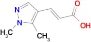 (E)-3-(1,5-Dimethyl-1H-pyrazol-4-yl)-acrylic acid