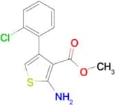 2-Amino-4-(2-chlorophenyl)thiophene-3-carboxylic acid methyl ester