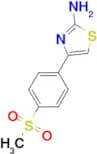 4-(4-Methanesulfonyl-phenyl)-thiazol-2-ylamine