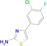 4-(3-Chloro-4-fluorophenyl)thiazol-2-ylamine