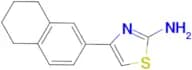 4-(5,6,7,8-Tetrahydronaphthalen-2-yl)thiazol-2-ylamine