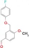 3-(4-Fluorophenoxymethyl)-4-methoxy-benzaldehyde