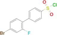 4′-Bromo-2′-fluorobiphenyl-4-sulfonyl chloride