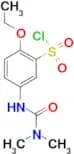 5-(3,3-Dimethyl-ureido)-2-ethoxy-benzenesulfonylchloride