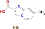 7-Methyl-imidazo[1,2-a]pyridine-2-carboxylic acid hydrobromide