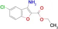 3-Amino-5-chloro-benzofuran-2-carboxylic acid ethyl ester