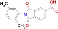 2-(2,5-Dimethylphenyl)-1,3-dioxo-2,3-dihydro-1H-isoindole-5-carboxylic acid