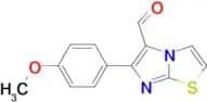 6-(4-Methoxy-phenyl)-imidazo[2,1-b]thiazole-5-carboxaldehyde