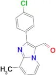 2-(4-Chloro-phenyl)-8-methyl-imidazo[1,2-a]-pyridine-3-carbaldehyde