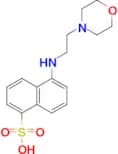 5-(2-Morpholin-4-yl-ethylamino)-naphthalene-1-sulfonic acid