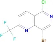 8-Bromo-5-chloro-2-(trifluoromethyl)-1,6-naphthyridine