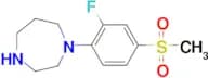 1-[2-Fluoro-4-(methylsulfonyl)phenyl]-1,4-diazepane