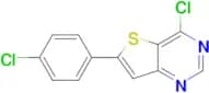 4-Chloro-6-(4-chlorophenyl)thieno[3,2-d]pyrimidine