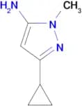 3-Cyclopropyl-1-methyl-1H-pyrazol-5-amine
