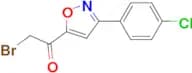 5-(Bromoacetyl)-3-(4-chlorophenyl)isoxazole