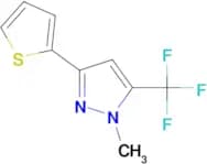 1-Methyl-3-(thiophen-2-yl)-5-(trifluoromethyl)-1H-pyrazole