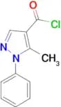 5-Methyl-1-phenylpyrazole-4-carbonyl chloride