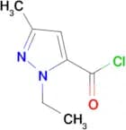 1-Ethyl-3-methylpyrazole-5-carbonyl chloride