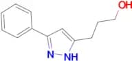 3-(3-Phenyl-1H-pyrazol-5-yl)propan-1-ol