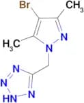 5-[(4-Bromo-3,5-dimethylpyrazol-1-yl)methyl]tetrazole