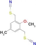 2,6-Bis(thiocyanatomethyl)-4-methylanisole