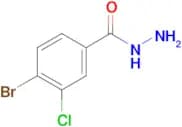 4-Bromo-3-chlorobenzhydrazide