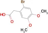 2-Bromo-4,5-dimethoxyphenylacetic acid