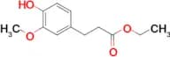 Ethyl 3-(4-hydroxy-3-methoxyphenyl)propionate
